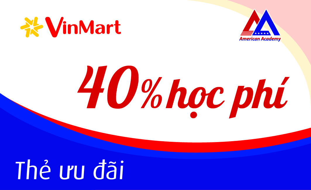 Ưu đãi 40% học phí từ Học Viện Anh ngữ Quốc tế AMA
